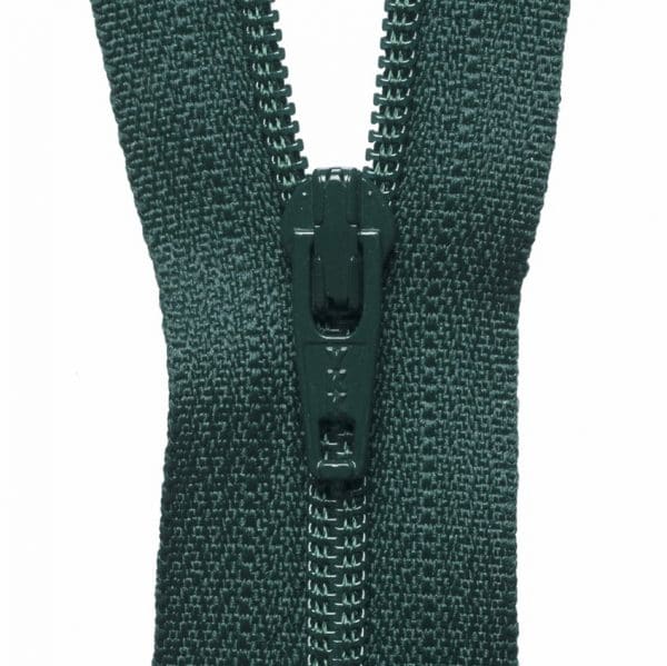 YKK Nylon Dress and Skirt Zips - 25cm/10in - Green 1