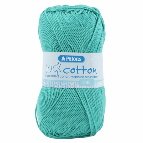 Patons 100% Cotton DK 100g - 02726 Jade 1