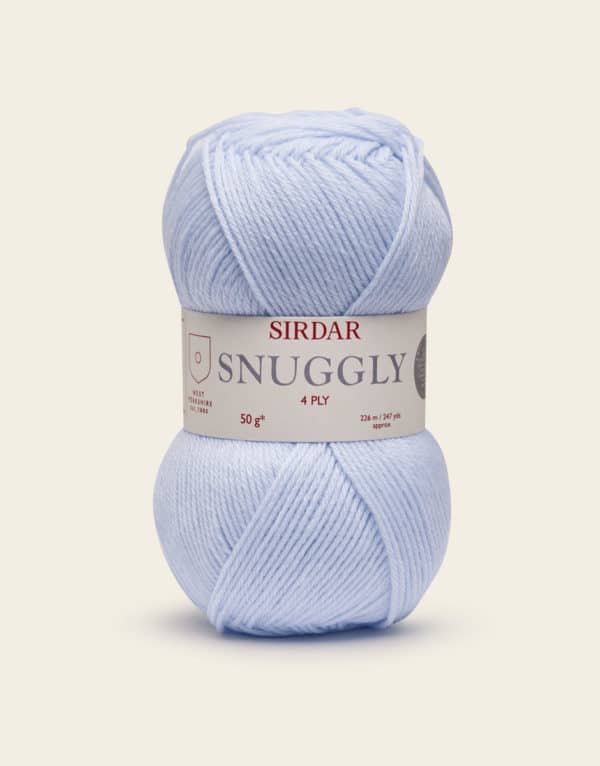 Sirdar - Snuggly 4ply 50g - 321 Pastel Blue 1