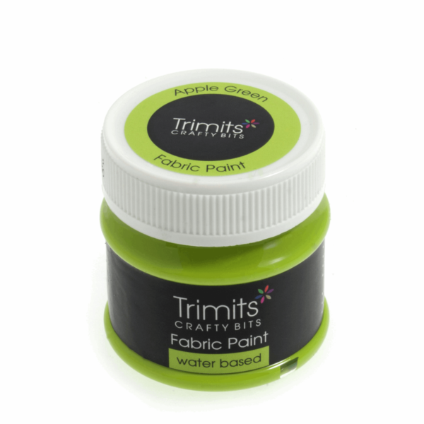 Trimits - Fabric Paint 50ml - Apple Green 1