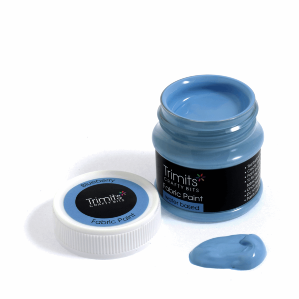 Trimits - Fabric Paint 50ml - Blueberry 2