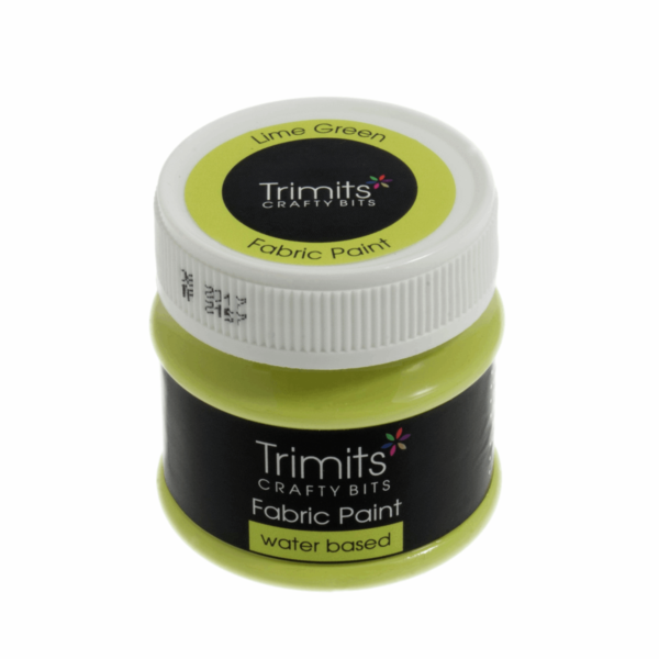 Trimits - Fabric Paint 50ml - Lime Green 1