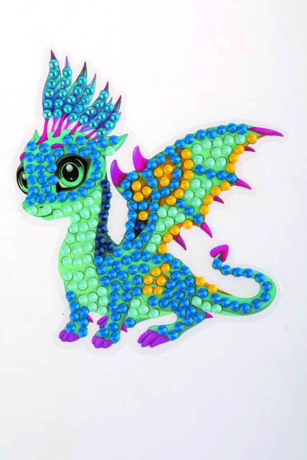 DIY Crystal Art Kits - Motif Kit - Friendly Dragon 1