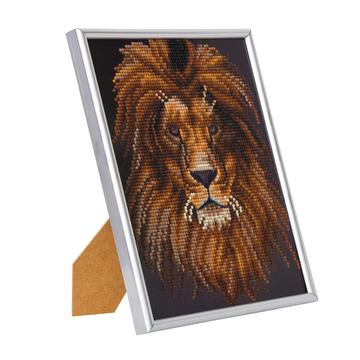 DIY Crystal Art Kits - Picture Frame Kit - Lion 2