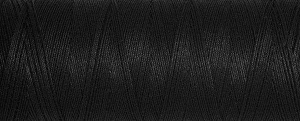 Gutermann Natural Cotton Thread 100m - 5201 (Black) 2