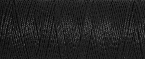 Gutermann Top Stitch rPET Thread 30m - 000 (Black) 2