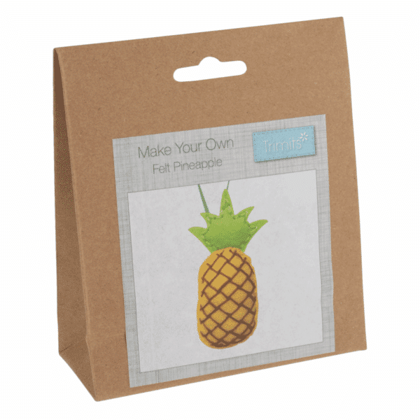 Trimits - Make Your Own Felt Decoration Kit - Pineapple 1