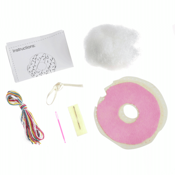 Trimits - Make Your Own Felt Decoration Kit - Donut 2