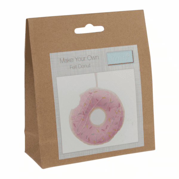 Trimits - Make Your Own Felt Decoration Kit - Donut 1