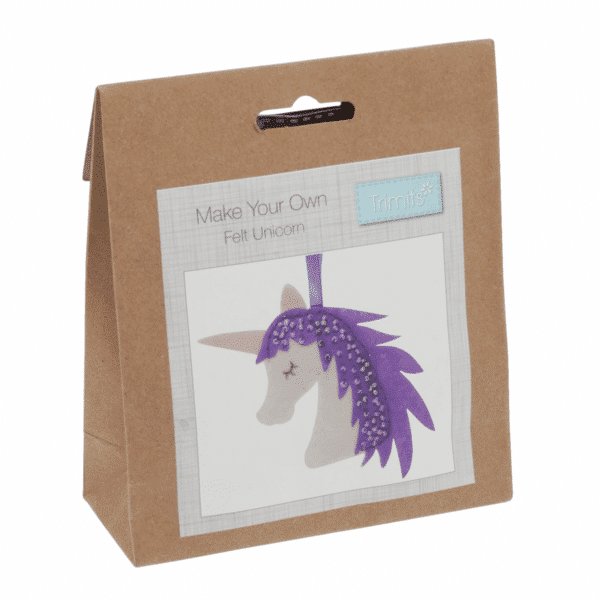Trimits - Make Your Own Felt Decoration Kit - Unicorn 1