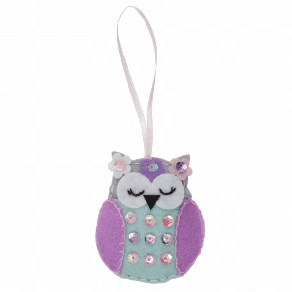 Trimits - Make Your Own Felt Decoration Kit - Owl 3