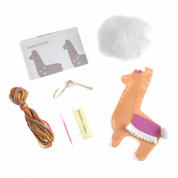 Trimits - Make Your Own Felt Decoration Kit - Llama 2