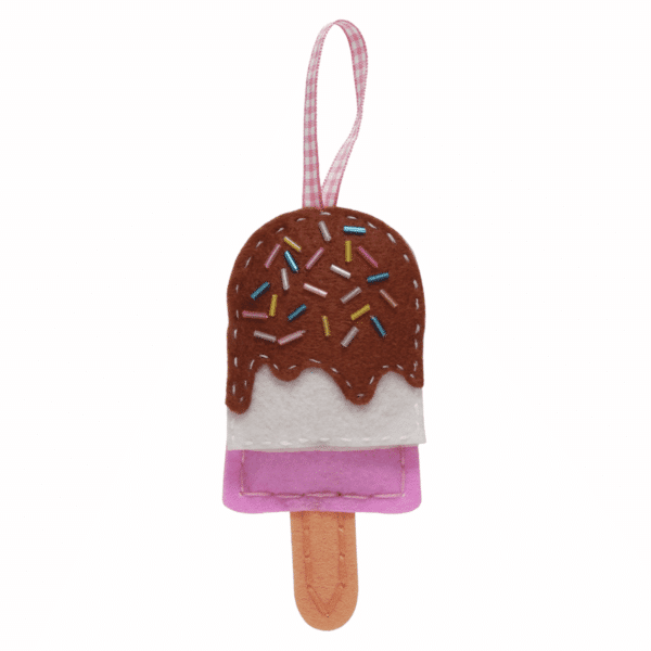 Trimits - Make Your Own Felt Decoration Kit - Ice Lolly 3