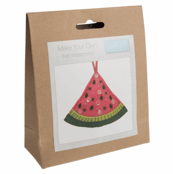 Trimits - Make Your Own Felt Decoration Kit - Watermelon 1