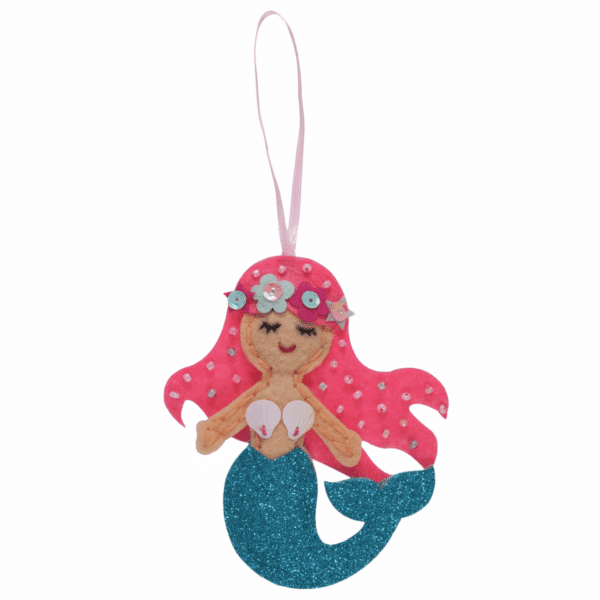Trimits - Make Your Own Felt Decoration Kit - Mermaid 3