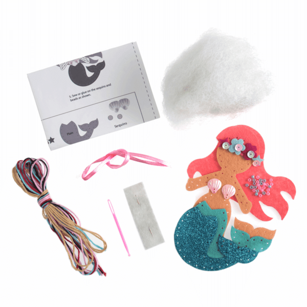 Trimits - Make Your Own Felt Decoration Kit - Mermaid 2