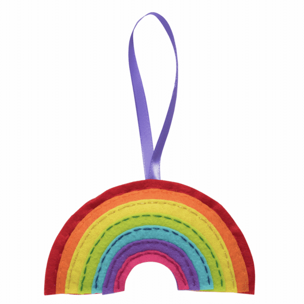 Trimits - Make Your Own Felt Decoration Kit - Rainbow 3
