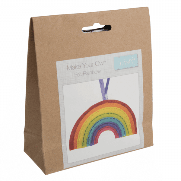 Trimits - Make Your Own Felt Decoration Kit - Rainbow 1