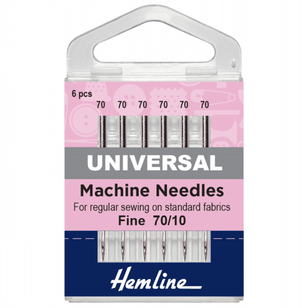 Hemline - Sewing Machine Needles - Universal - Fine 70/10 1
