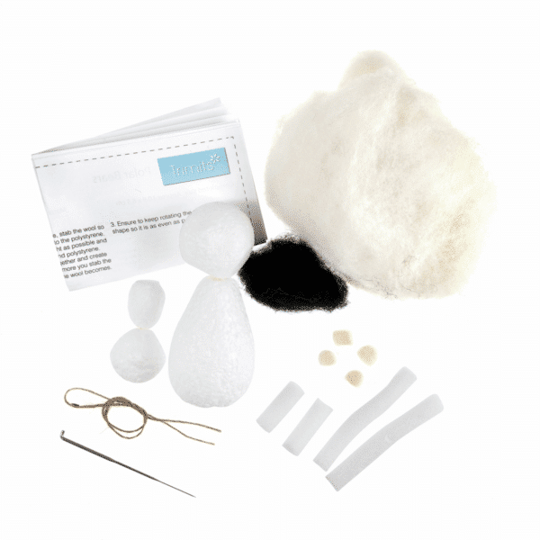 Trimits - Needle Felting Kit - Polar Bears 2