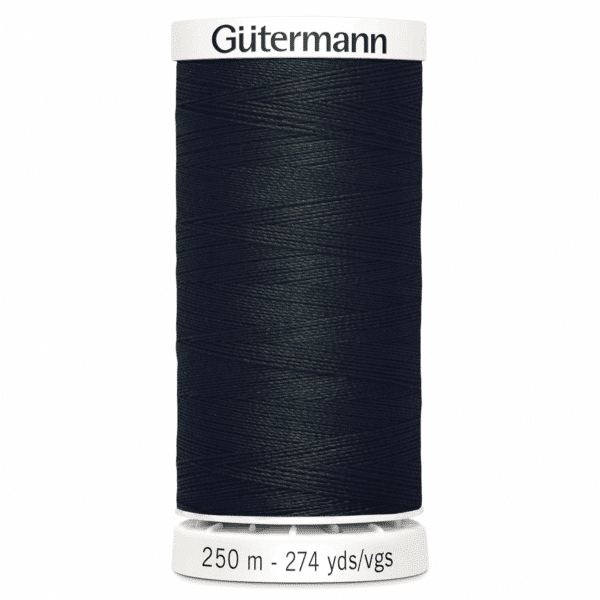 Gutermann Sew All Thread 250m - 000 (Black) 1