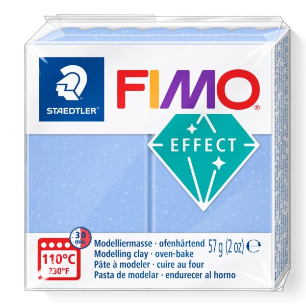 Fimo Effect Modelling Clay - Gemstone Blue Agate 1
