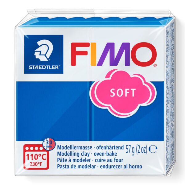 Fimo Soft Modelling Clay - Pacific Blue 1