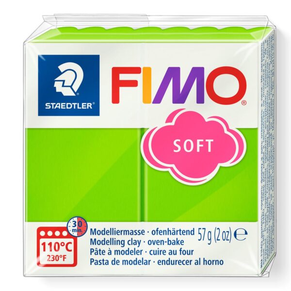 Fimo Soft Modelling Clay - Apple Green 1