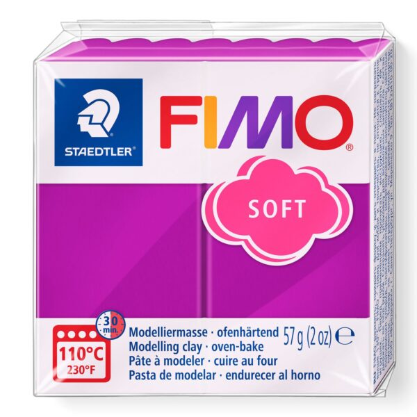 Fimo Soft Modelling Clay - Purple 1