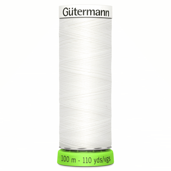 Gutermann Sew All rPET Thread 100m - 800 (WHT) 1