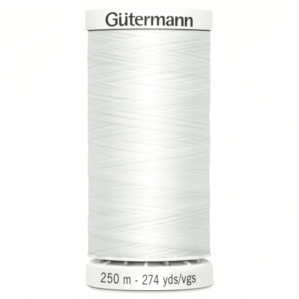 Gutermann Sew All Thread 250m - 800 (White) 1
