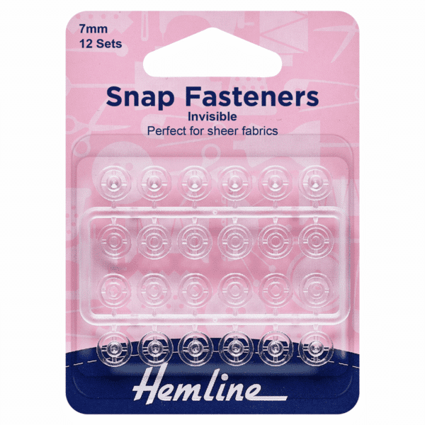 Hemline - Snap Fasteners - Sew-On - 7mm 1