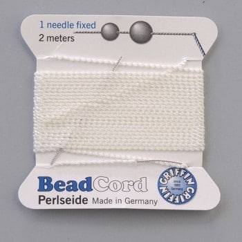Efco - Bead Cord - 0.3mm - White 1