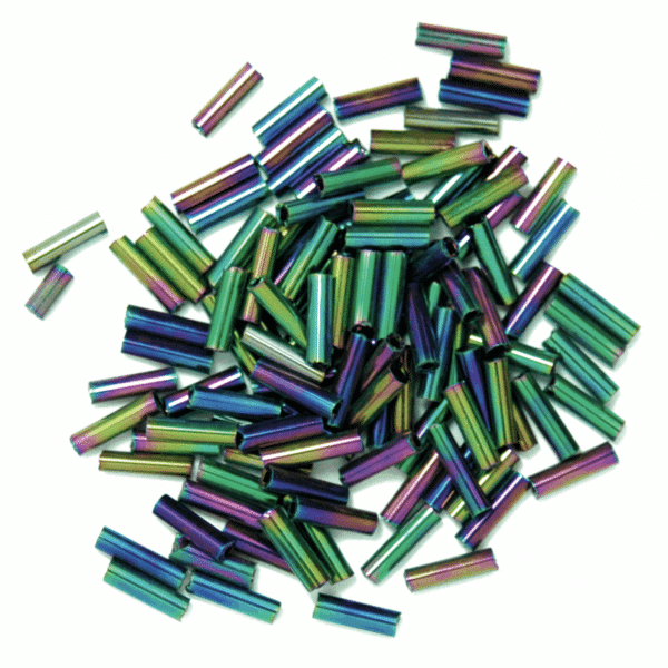 Craft Factory - Bugle Beads - Rainbow 1