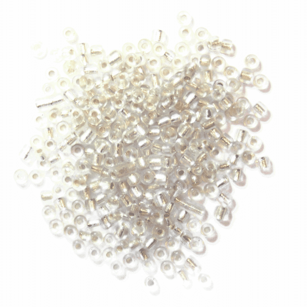 Craft Factory - Rocaille Beads - Silver 1