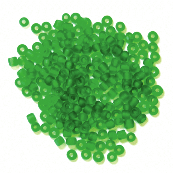 Craft Factory - Rocaille Beads - Frosted Green 1