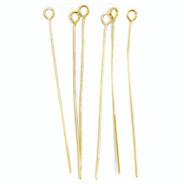Craft Factory - Eye Pins - Gold Plated 1