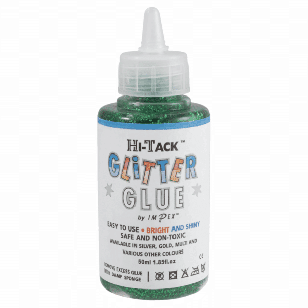 Trimits - Hi-Tack Glitter Glue - Green - 50ml 1