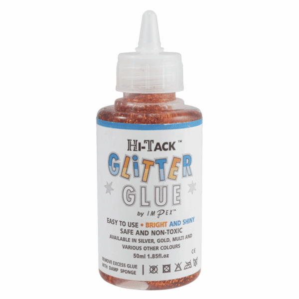 Trimits - Hi-Tack Glitter Glue - Copper - 50ml 1