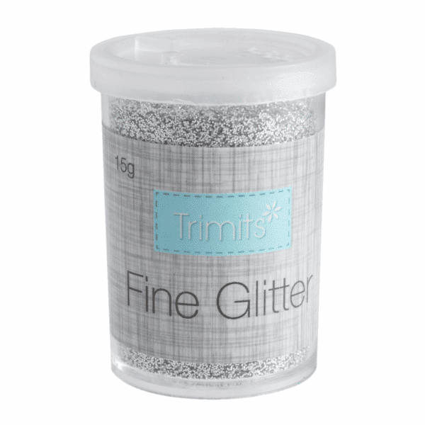 Trimits - Glitter - Ultra Fine - Silver - 15g 1