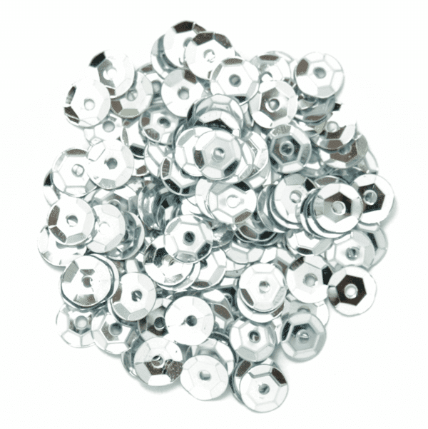 Craft Factory - Sequins - Silver - 5mm 1