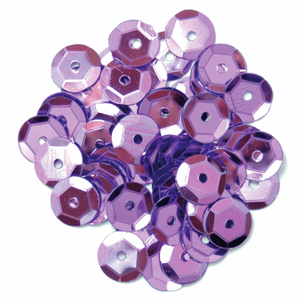Craft Factory - Sequins - Lilac - 8mm 1