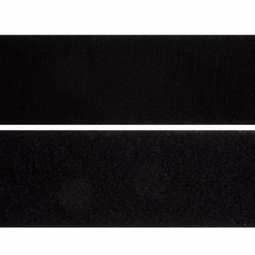 Velcro - Sew & Stick Black Hook & Loop Tape 50cm 2