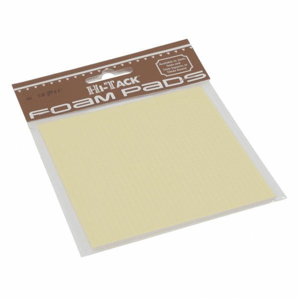 Trimits - Hi-Tack Foam Pads - Square - 3mm x 3mm x 3mm 1