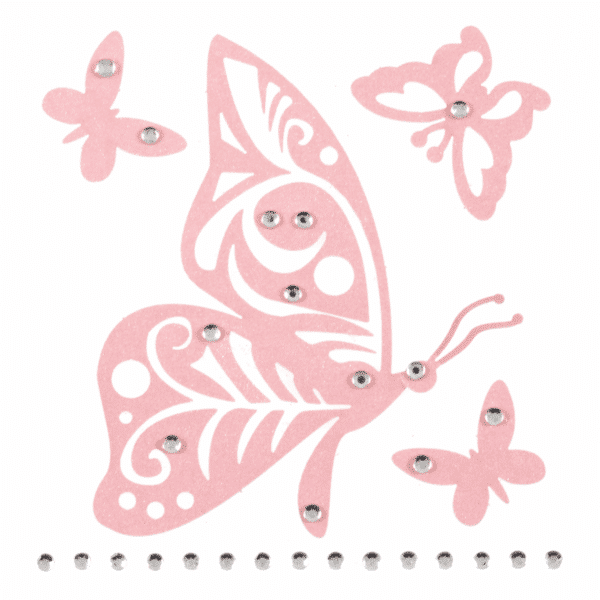 Trimits - Craft Embellishments - Filigree Butterflies With Diamnate 1