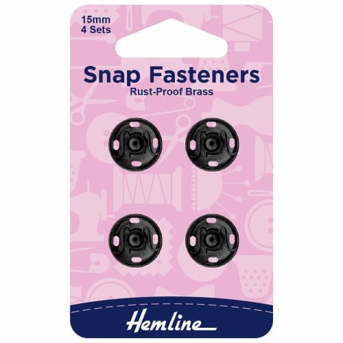 Hemline - Snap Fasteners - Sew-On - 15mm 1