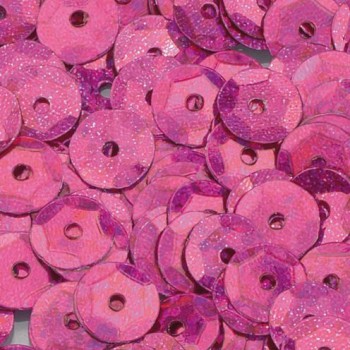 Efco - Sequins - Bright Pink - 6mm 1
