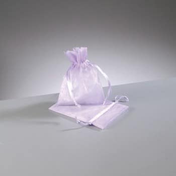 Efco - Organza Bags - Lilac - 7.5cm x 10cm 1