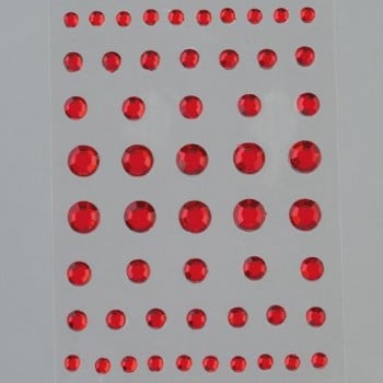 Efco - Gemstones - Self Adhesive - Red 1