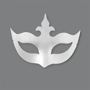 Efco - Crown Eye Mask - 19cm x 13cm - White 1